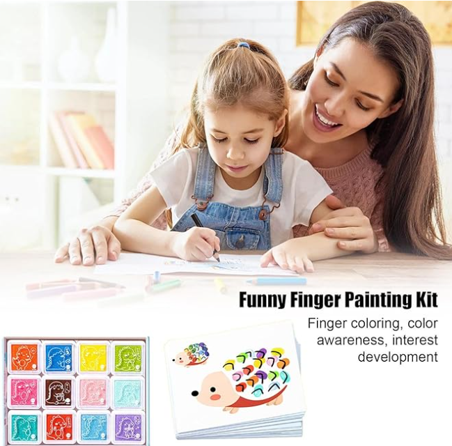 FINGER PAINTING MONTESSORI