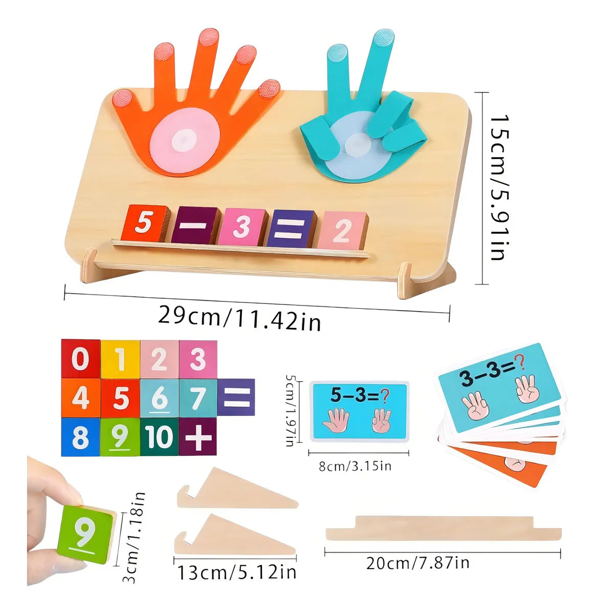 TABLERO DE MATEMÁTICAS MONTESSORI