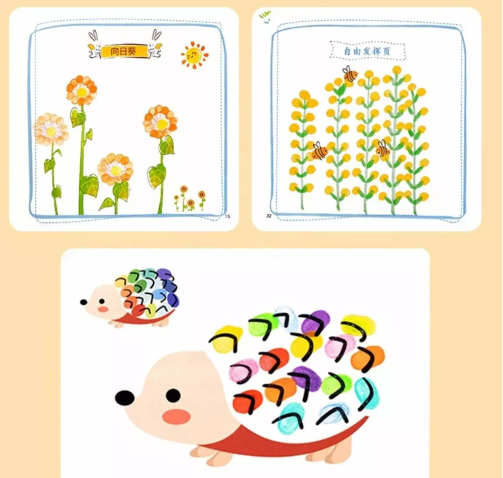 FINGER PAINTING MONTESSORI